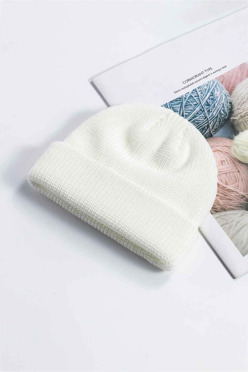 Cozy Rib-Knit Cuff Beanie - Comfort & Style in One