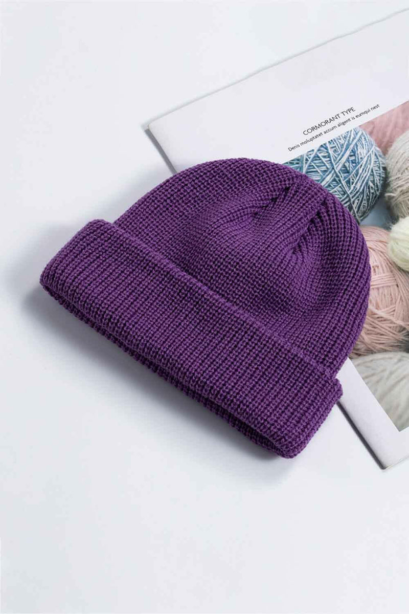 Cozy Rib-Knit Cuff Beanie - Comfort & Style in One