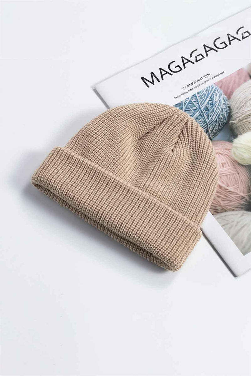 Cozy Rib-Knit Cuff Beanie - Comfort & Style in One