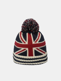 Flag Knit Hat - Roll Rim US Flag Knit Hat for All Seasons