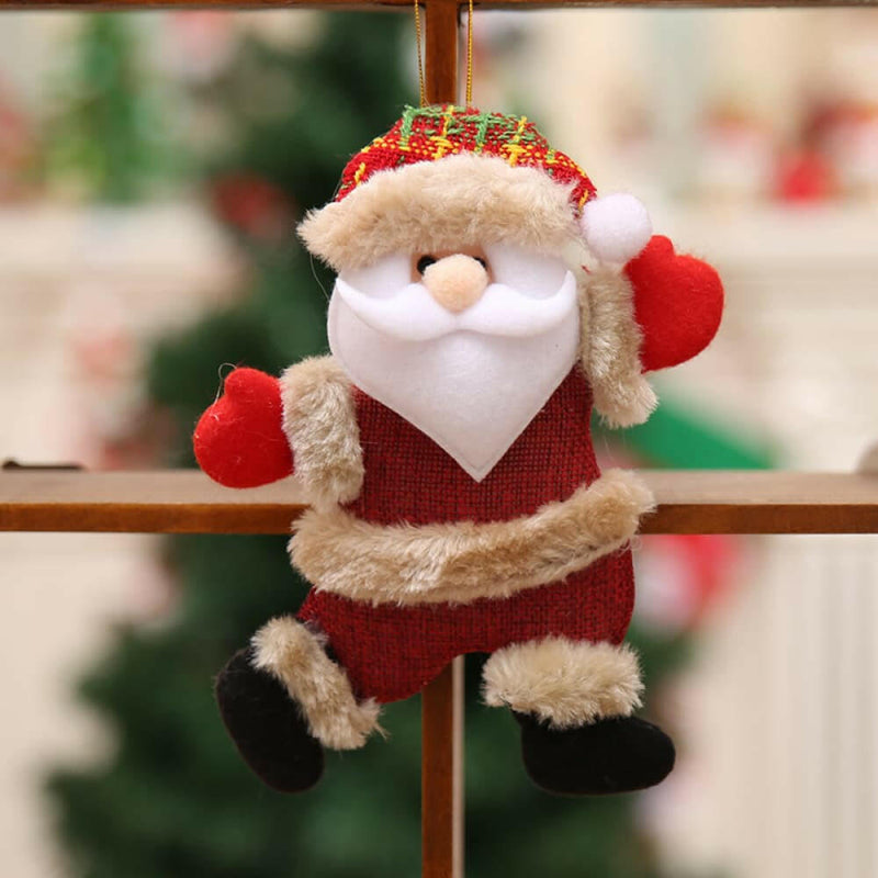 4-Piece Christmas Hanging Widgets - Festive Decor for Your Home