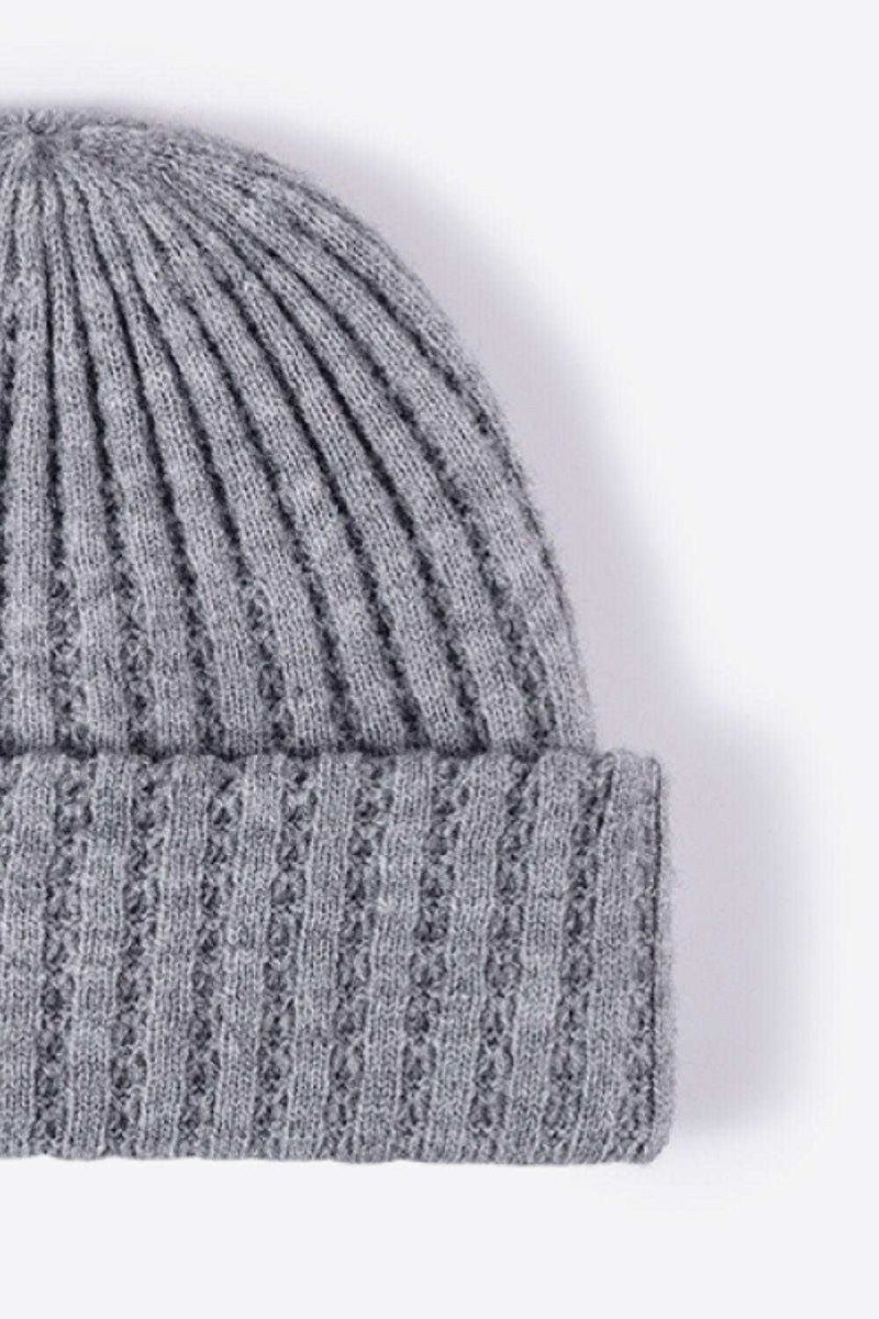 Wide Rib Beanie - Stylish Comfort for Every Season