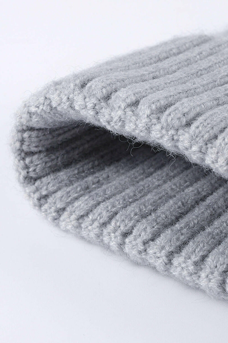 Cable-Knit Cuff Beanie - Stylish & Comfortable Design