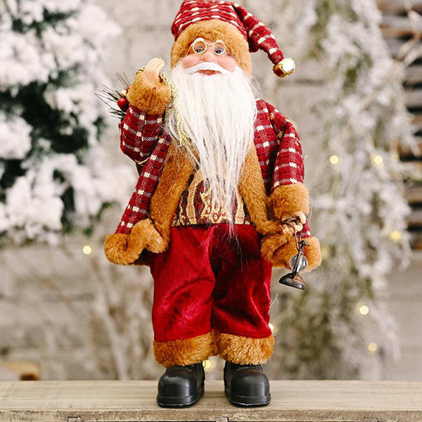 Santa Claus Gnome - Decorative Polyester Gnome Figurine