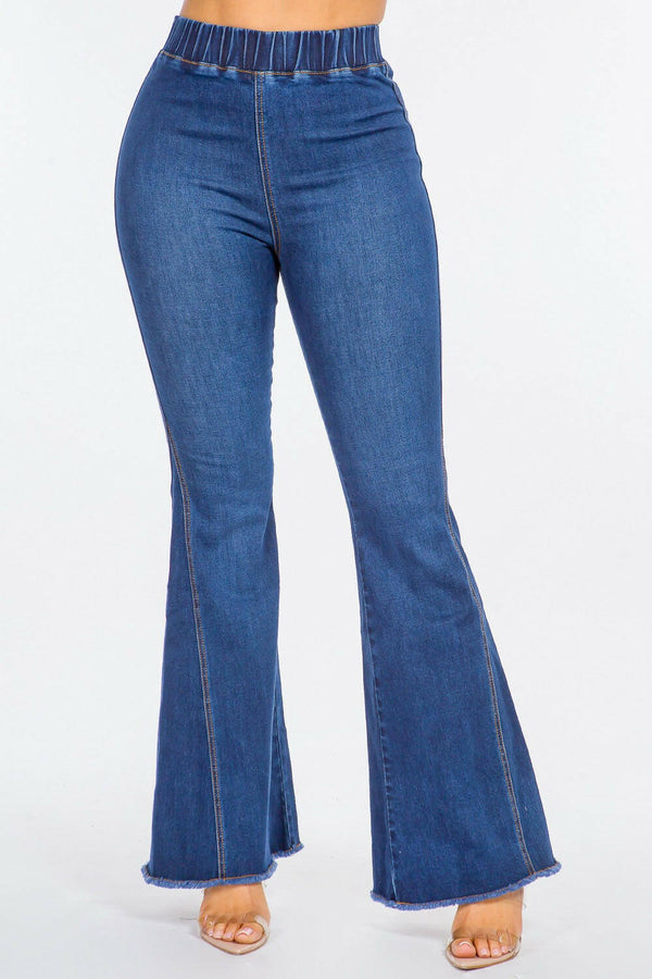 American Bazi High Waist Curvy Flare Jeans for Stylish Look