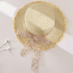 Raffia Straw Braided Sun Hat - Stylish & Comfortable Protection