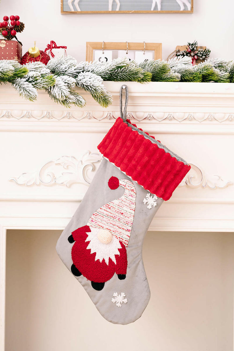 3-Pack Christmas Stocking Ornaments for Festive Decor