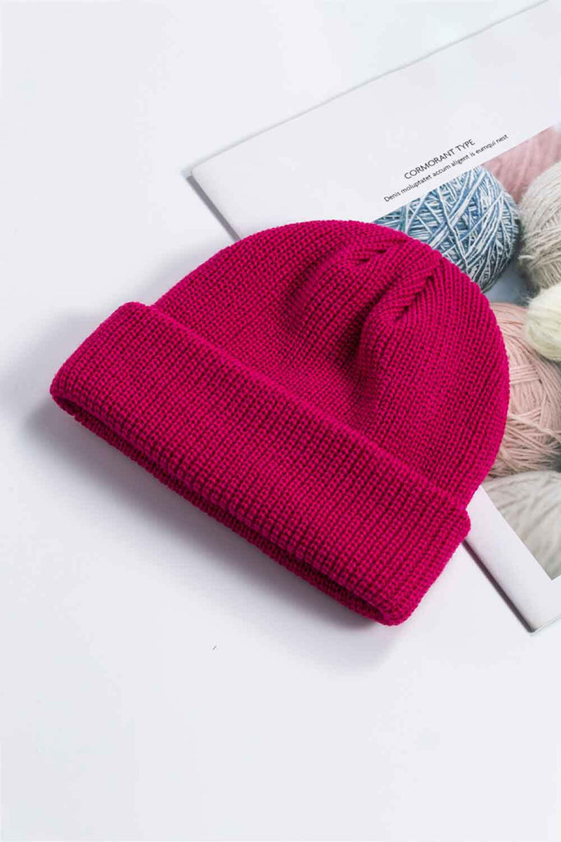 Cozy Rib-Knit Cuff Beanie - Comfort & Style in One