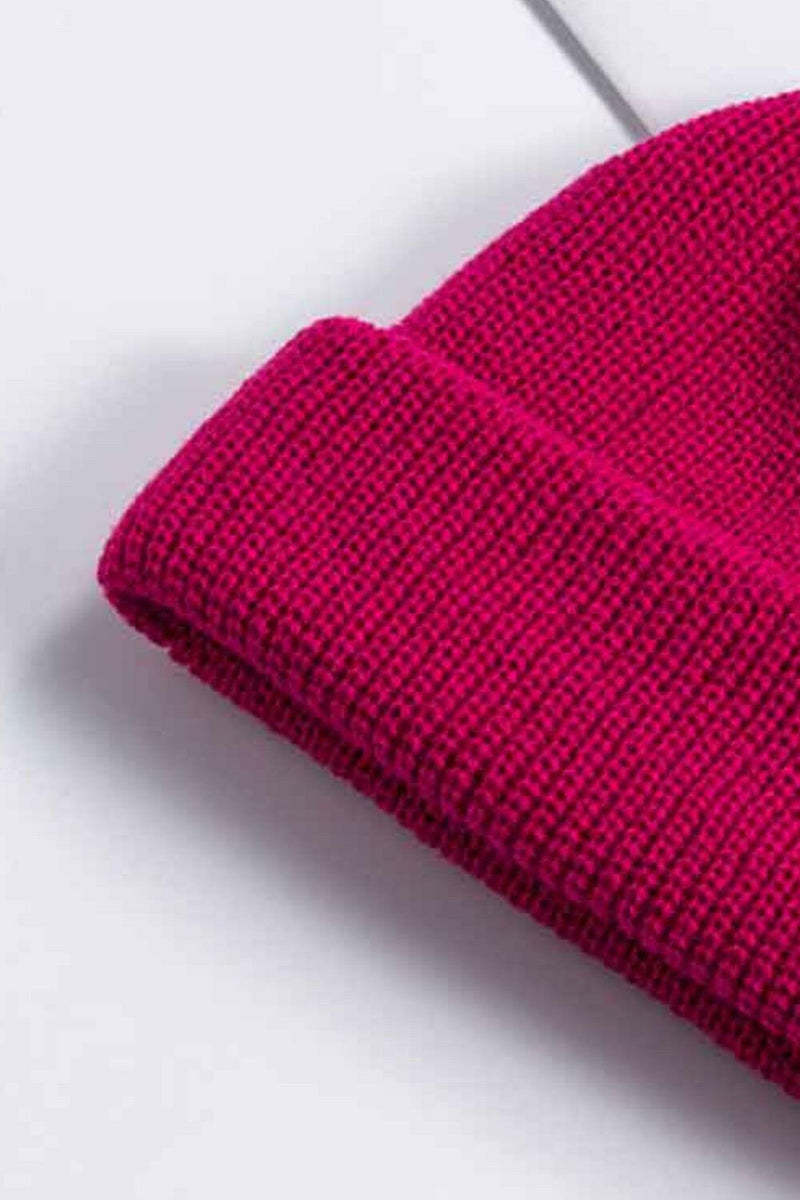 Cozy Rib-Knit Cuff Beanie - Comfort & Style in One