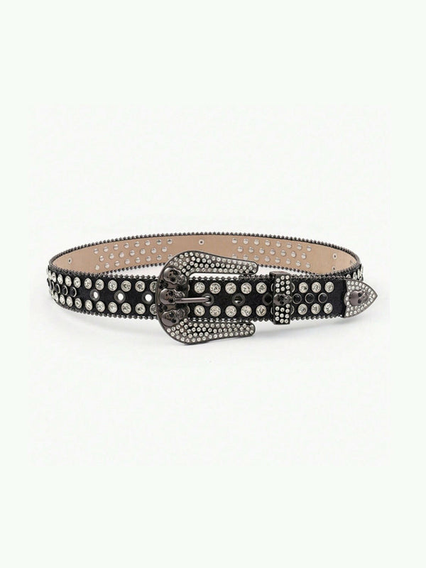 PU Leather Skull Belt - Stylish Accessory for Your Wardrobe