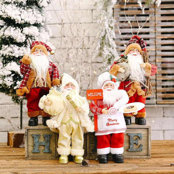 Santa Claus Gnome - Decorative Polyester Gnome Figurine