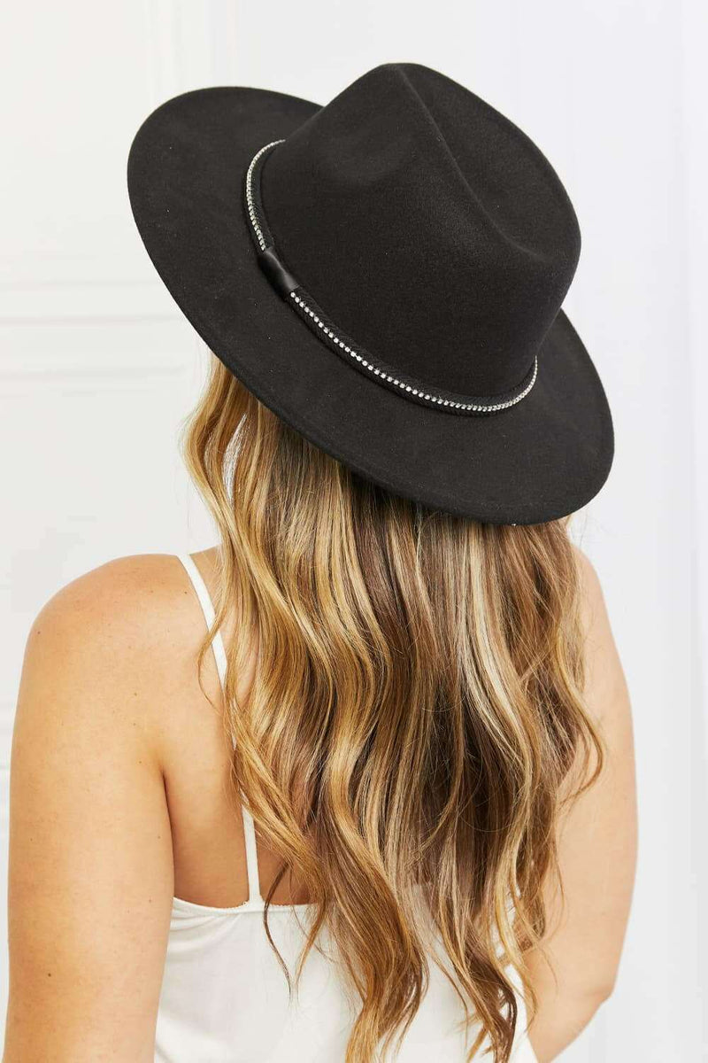 Back Fedora Hat - Stylish Accessory for Any Occasion