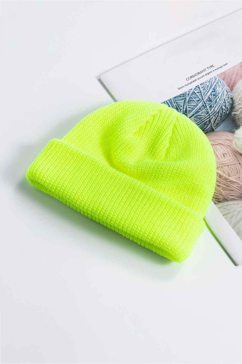 Cozy Rib-Knit Cuff Beanie - Comfort & Style in One