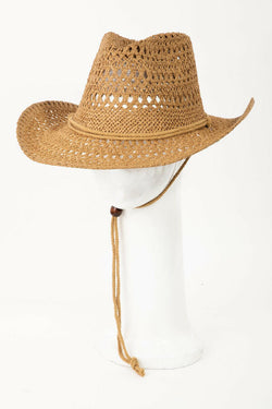 Fame Rope Strap Straw Braided Hat - Stylish Accessory for You