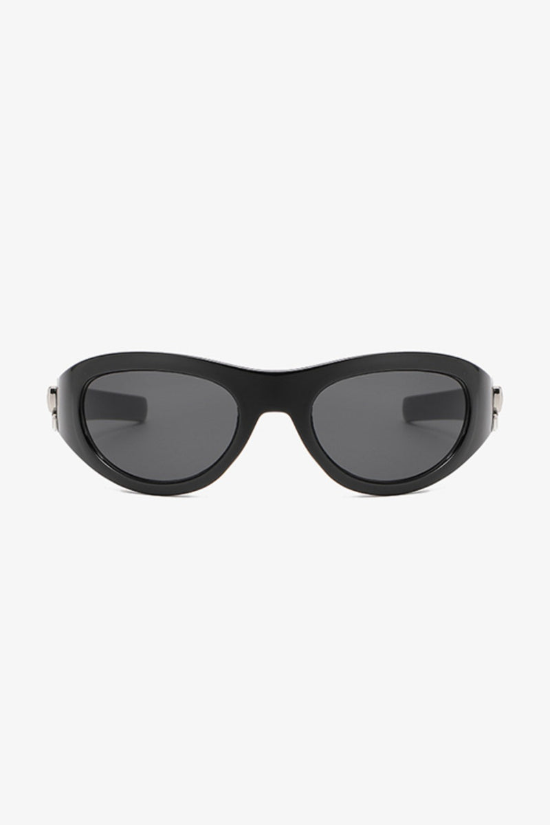 Polycarbonate Frame Cat-Eye Sunglasses