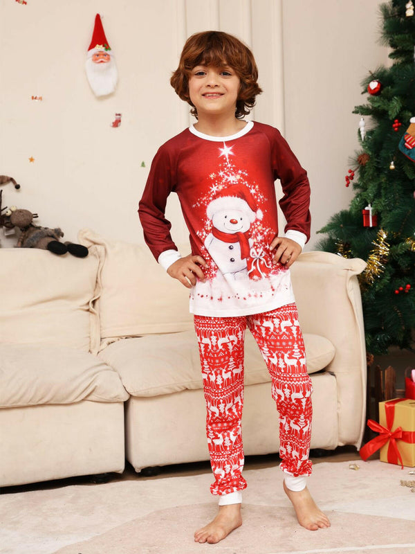 Snowman Top - Stylish Top and Pants Set for Kids