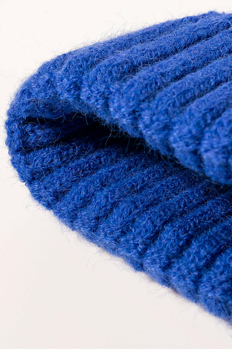 Rib-Knit Cuff Beanie - Stylish and Comfortable Hat