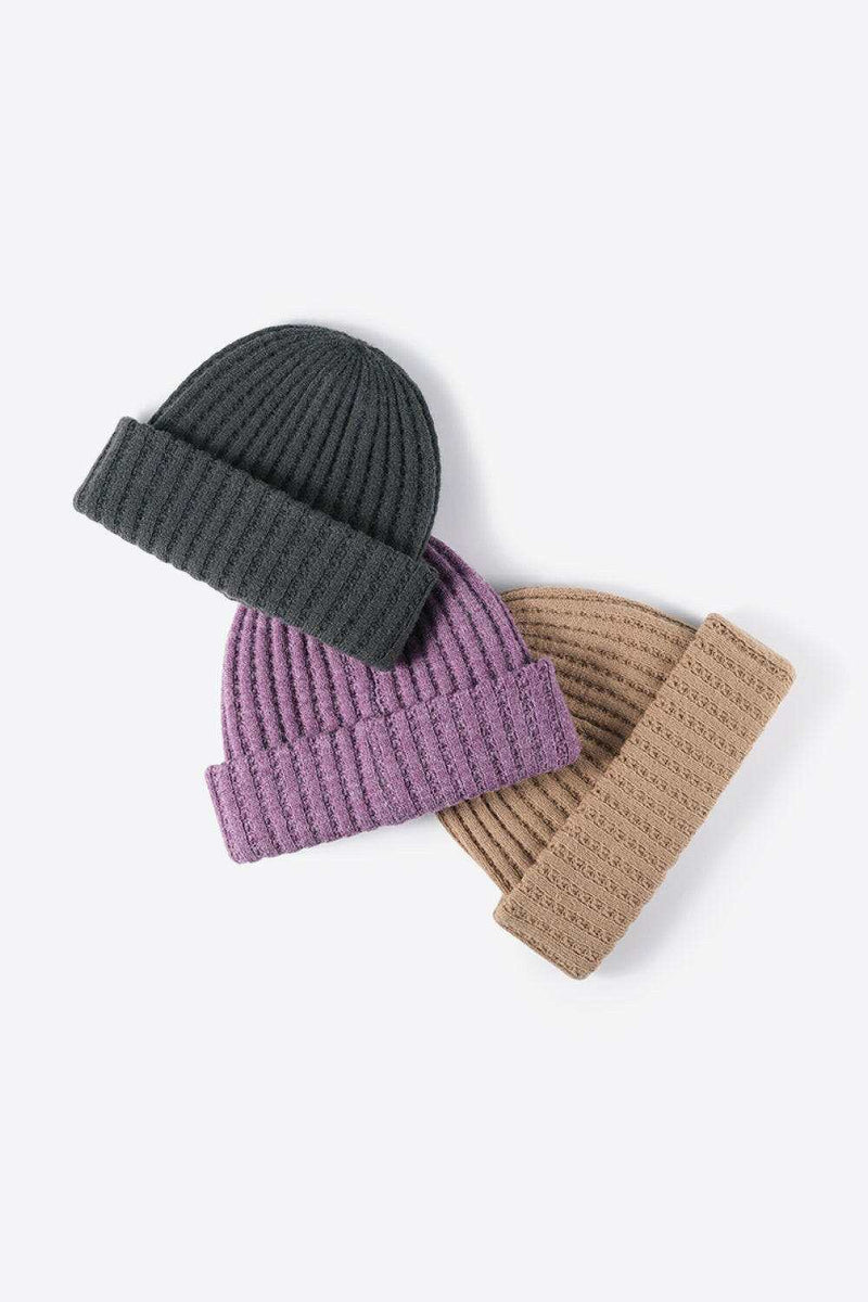 Wide Rib Beanie - Stylish Comfort for Every Season