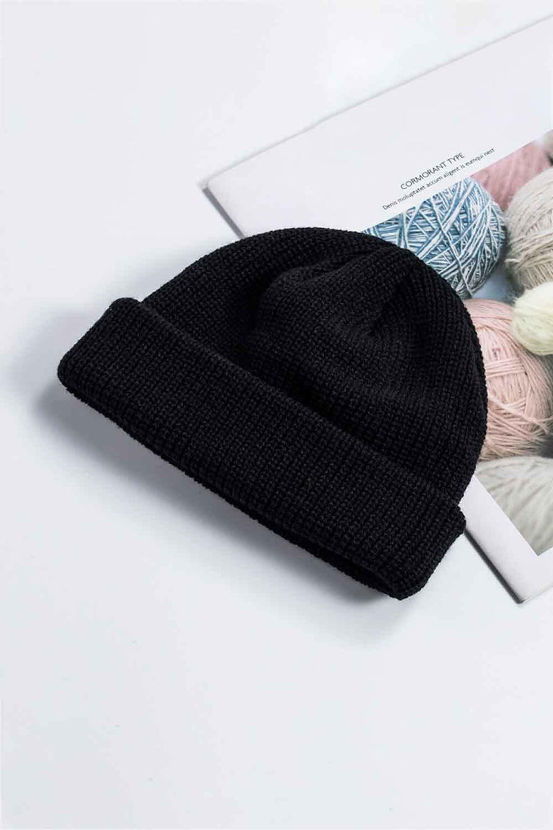 Cozy Rib-Knit Cuff Beanie - Comfort & Style in One