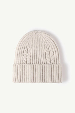 Cable-Knit Cuff Beanie - Stylish & Comfortable Design