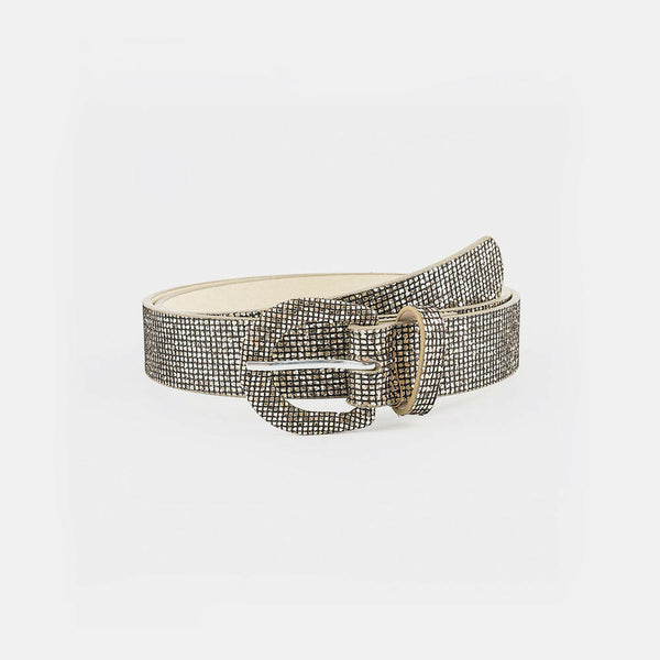 Sequin PU Leather Belt - Stylish and Versatile Accessory