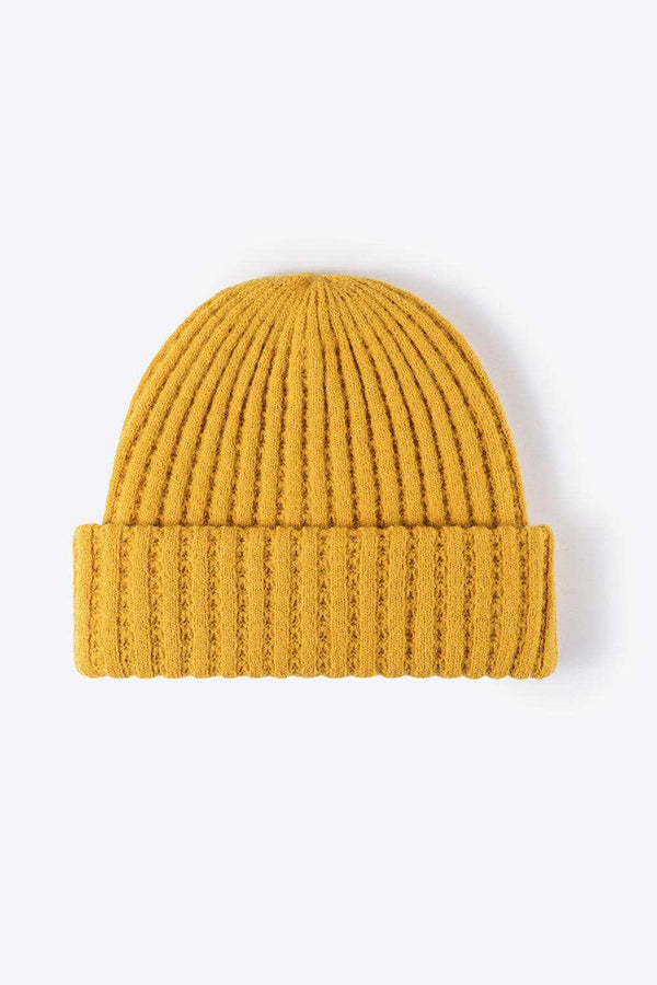 Wide Rib Beanie - Stylish Comfort for Every Season