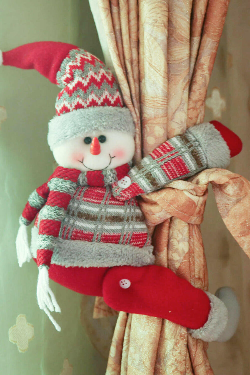 3-Pack Christmas Santa Curtain Tieback - Festive Decor