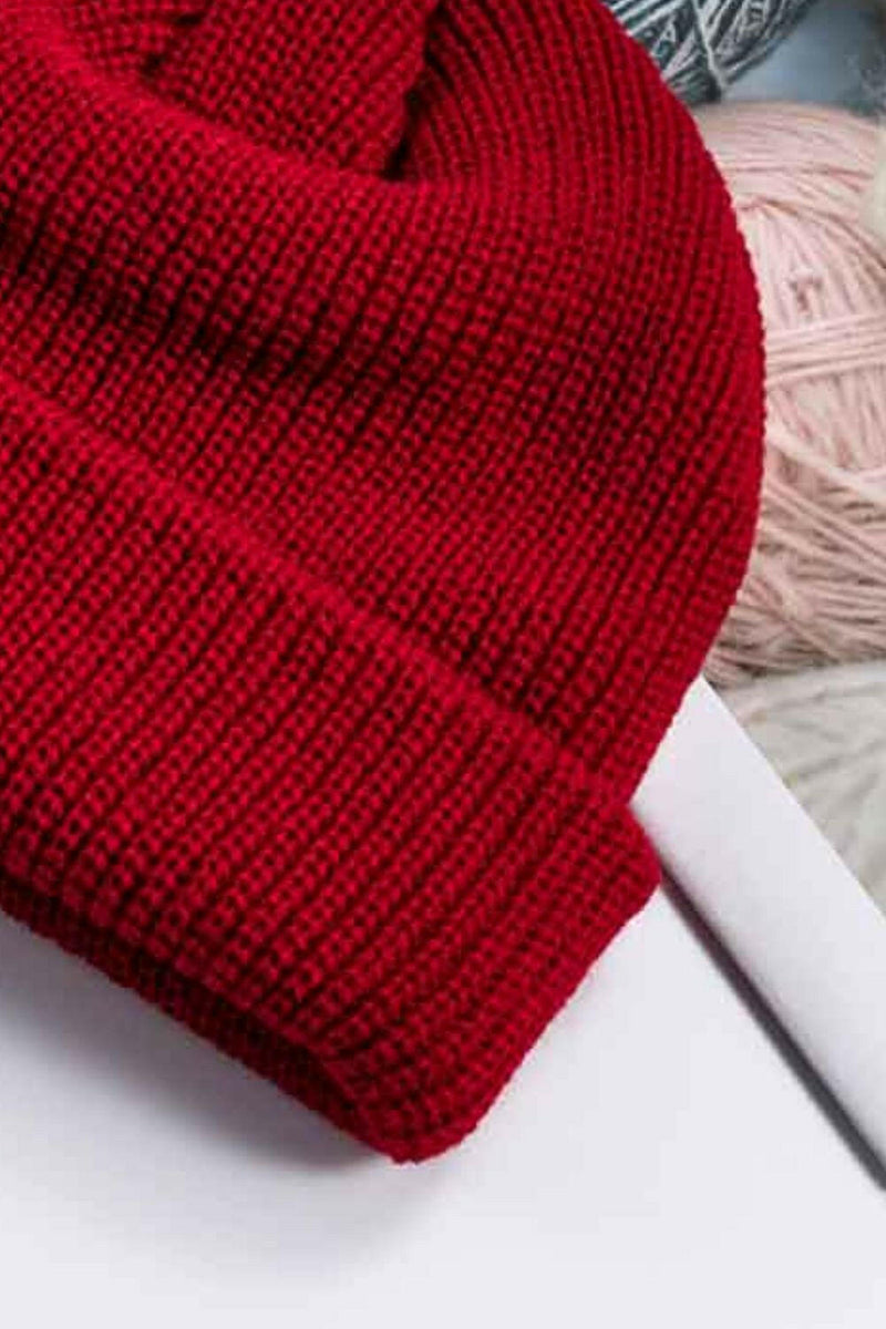 Cozy Rib-Knit Cuff Beanie - Comfort & Style in One