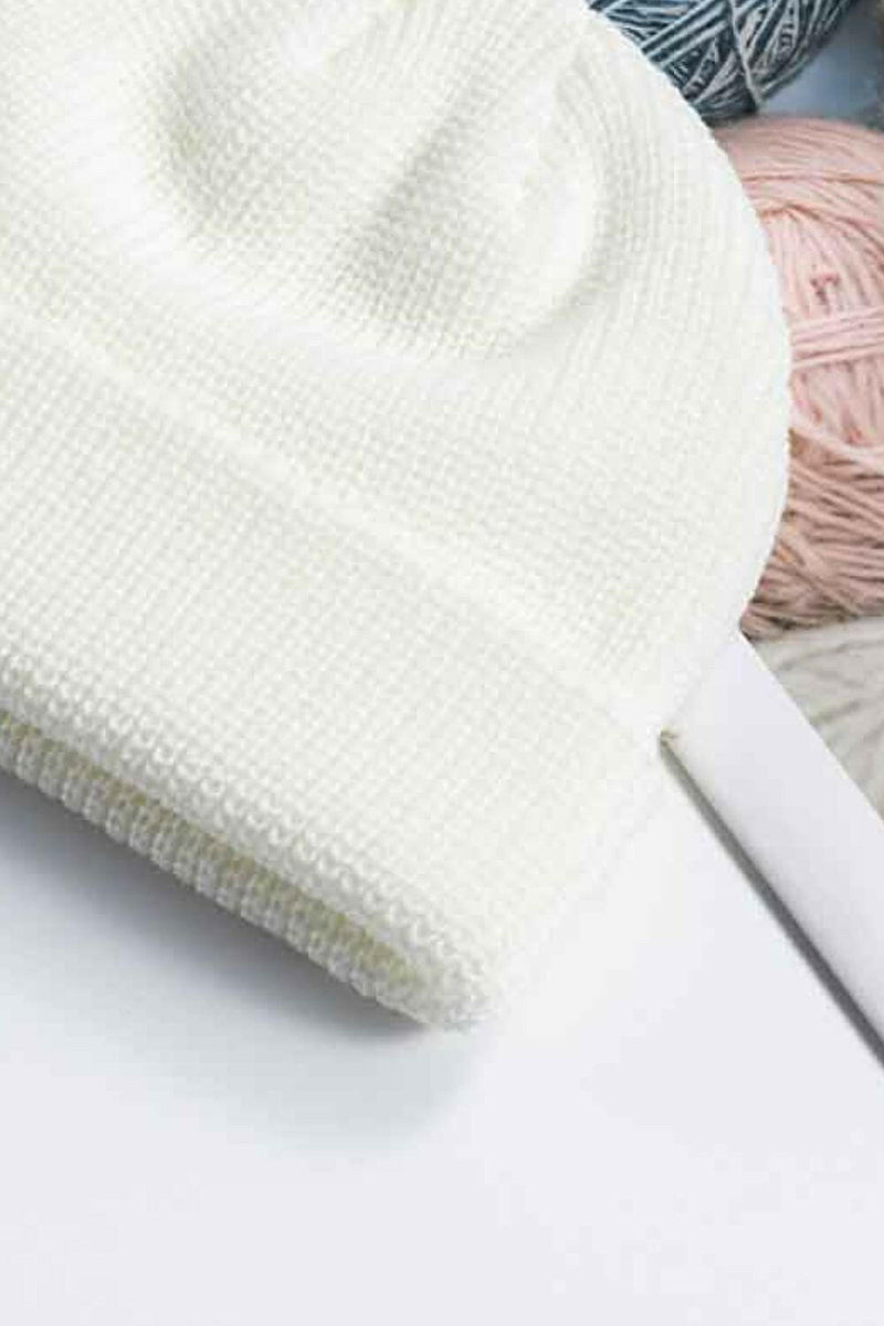 Cozy Rib-Knit Cuff Beanie - Comfort & Style in One