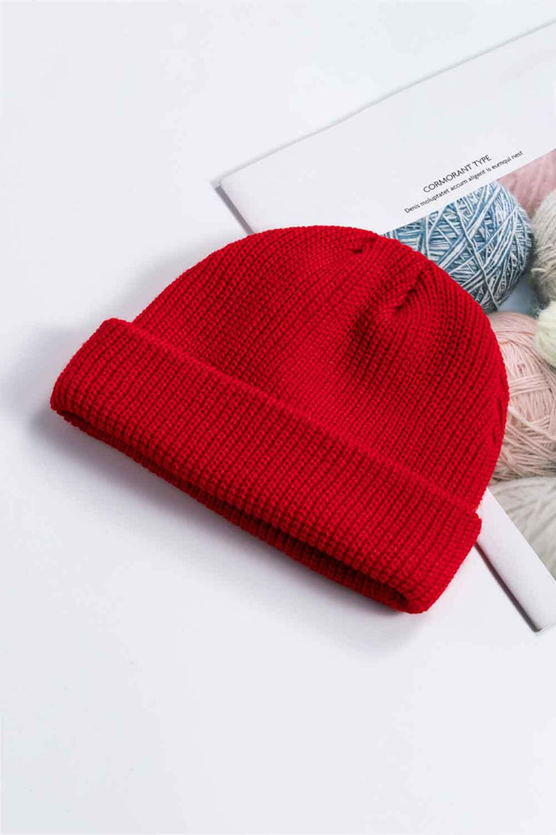 Cozy Rib-Knit Cuff Beanie - Comfort & Style in One