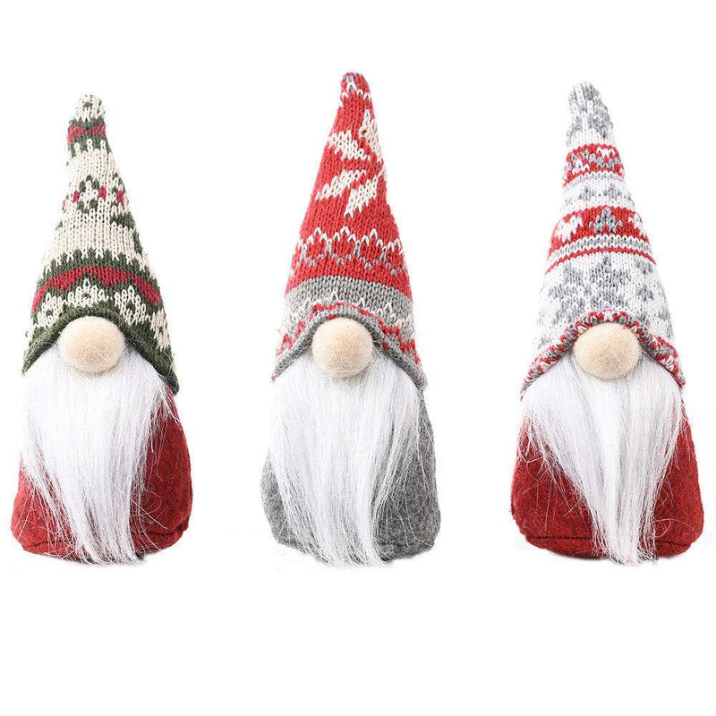 Assorted 2-Piece Faceless Gnomes - Colorful Home Decor