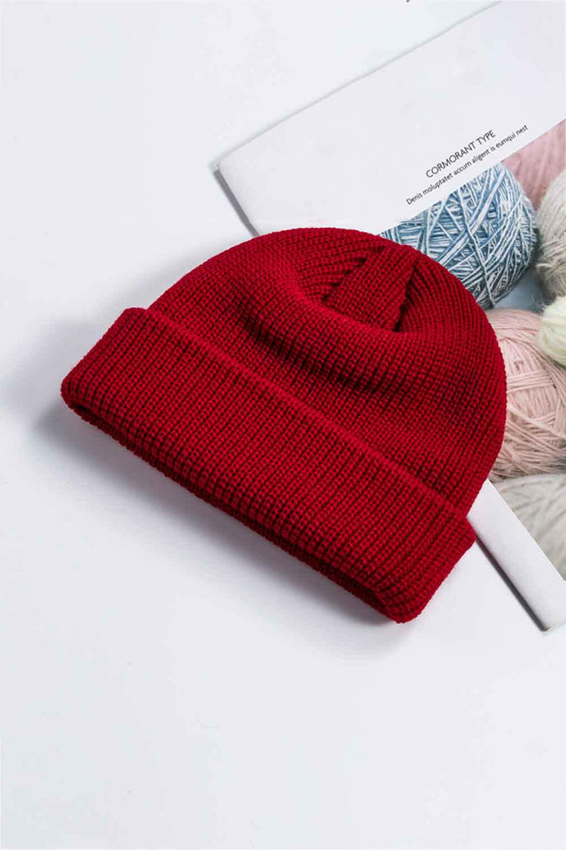 Cozy Rib-Knit Cuff Beanie - Comfort & Style in One