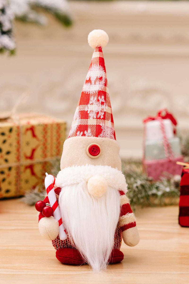 2-Pack Christmas Pointed Hat Gnomes - Festive Holiday Decor