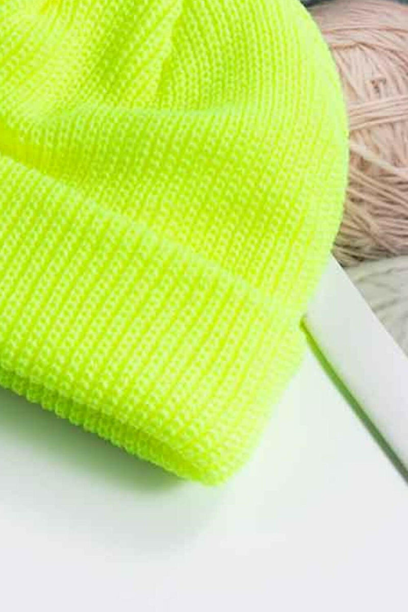 Cozy Rib-Knit Cuff Beanie - Comfort & Style in One