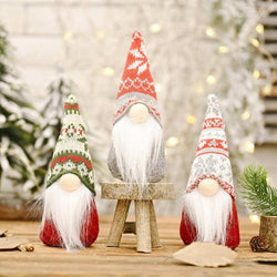 Assorted 2-Piece Faceless Gnomes - Colorful Home Decor