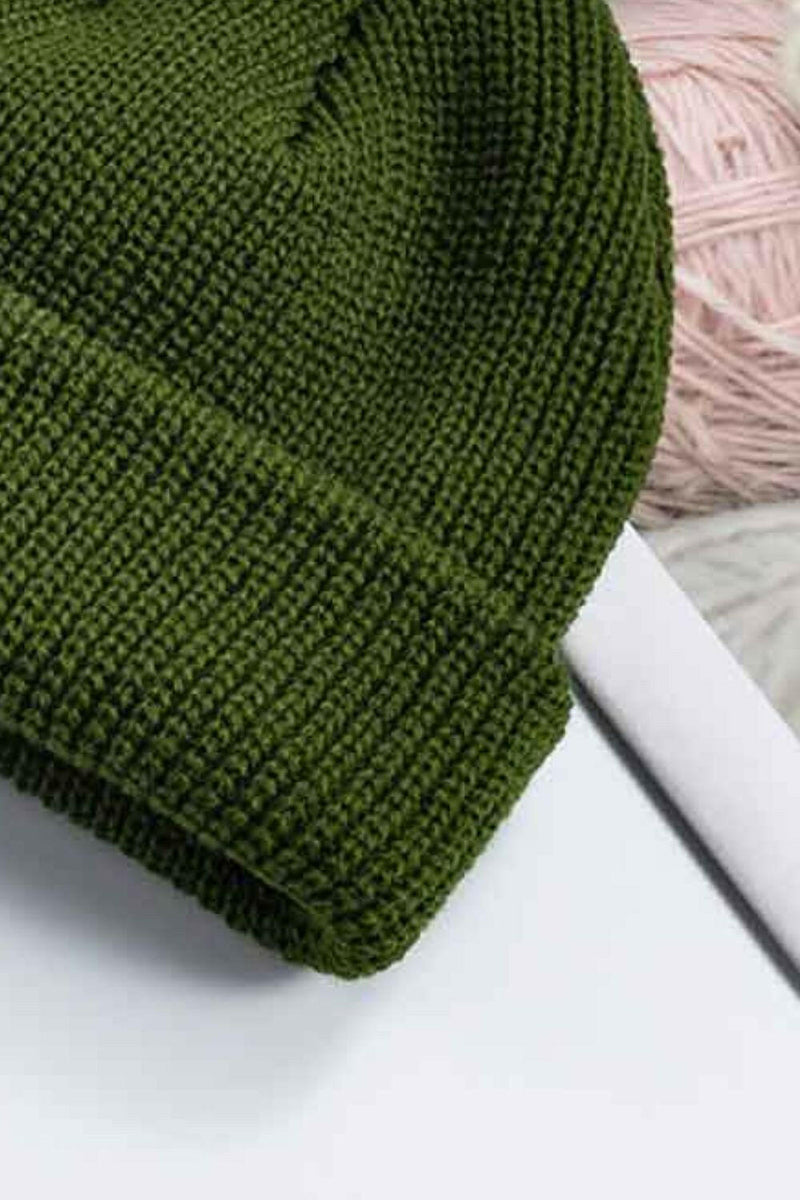 Cozy Rib-Knit Cuff Beanie - Comfort & Style in One